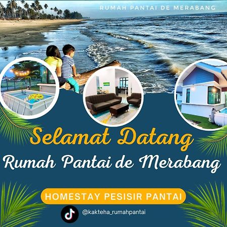 Rumah Pantai De Merabang Bachok Exterior foto