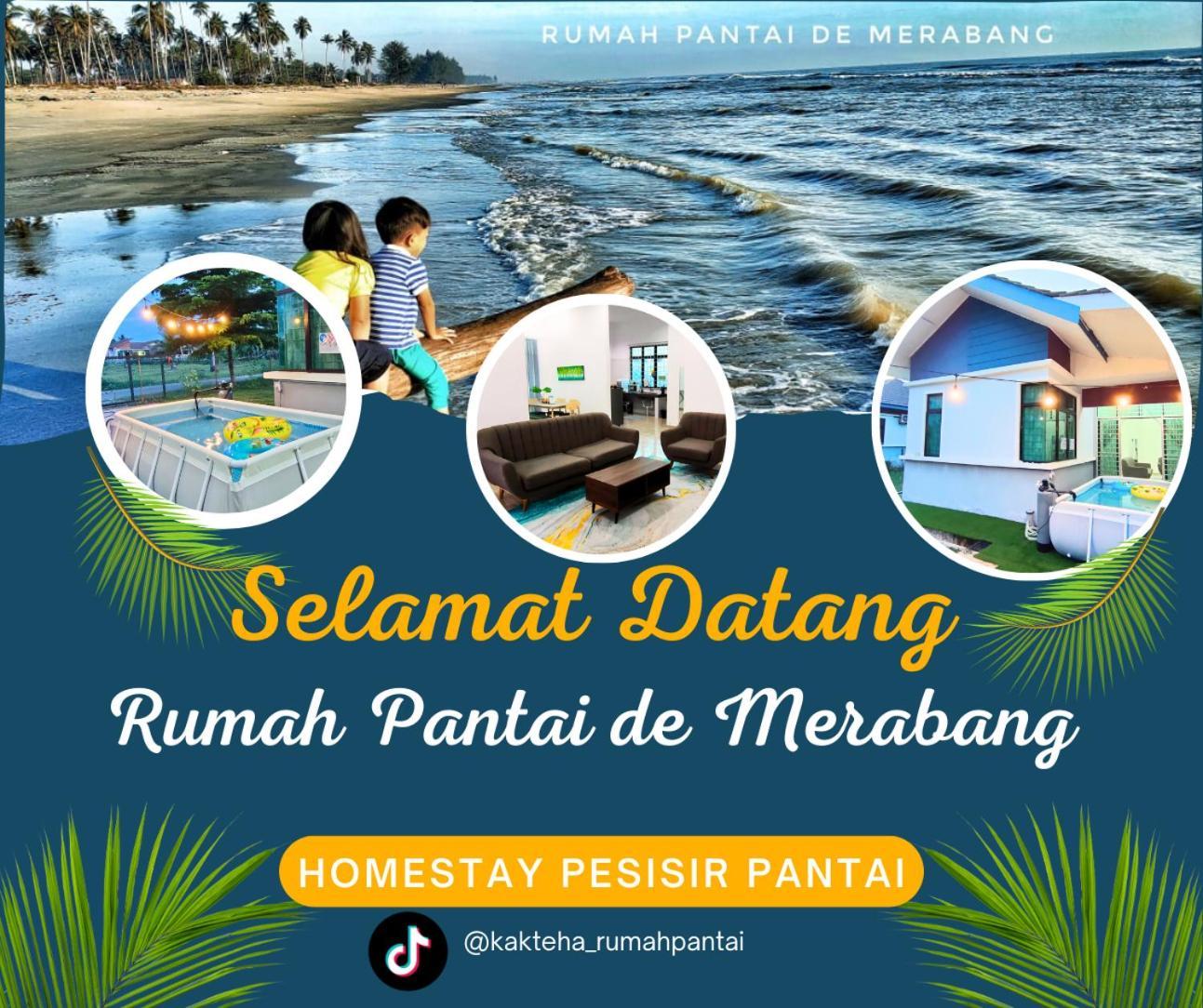 Rumah Pantai De Merabang Bachok Exterior foto